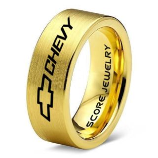 Chevrolet Ring, Chevy Ring, Bowtie Ring, Chevy Bowtie Ring, Chevy Wedding Ring, Chevy Wedding Band, Chevrolet Wedding Ring, Chevrolet Wedding Band
