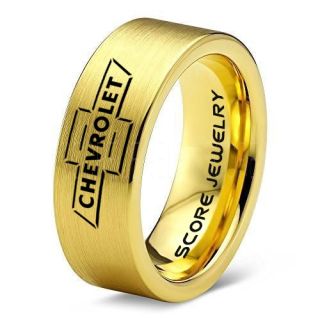 Chevrolet Ring, Chevy Ring, Bowtie Ring, Chevy Bowtie Ring, Chevy Wedding Ring, Chevy Wedding Band, Chevrolet Wedding Ring, Chevrolet Wedding Band