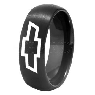 Chevrolet Ring, Chevy Ring, Bowtie Ring, Chevy Bowtie Ring, Chevy Wedding Ring, Chevy Wedding Band, Chevrolet Wedding Ring, Chevrolet Wedding Band