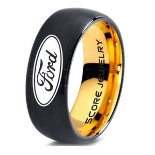 Ford Ring, Ford Jewelry, Shelby Ring, Mustang Ring, Ford Mustang Ring, Ford Ring Mustang Jewelry, Tungsten Ring, Tungsten Wedding Band