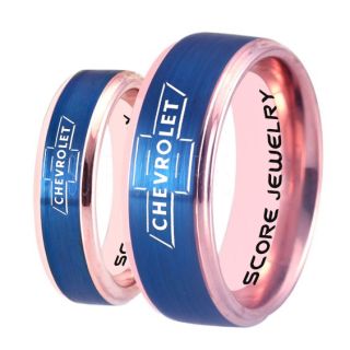 Chevrolet Rings, 14K Rose Gold Chevy Rings, Rose Gold Bowtie Rings, Rose Gold Chevy Bowtie Rings, Rose Gold Chevy Wedding Rings, Rose Gold Chevy Wedding Bands, Rose Gold Chevrolet Wedding Rings, Chevrolet Wedding Bands, Rose Gold Rings, Rose Gold Wedding 