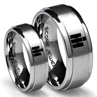 International Harvester Rings, 2 Piece Couple Set Farmer Rings, Agriculture Rings, Construction Machinery Rings, International Harvester Jewelry, International Harvester Machinery Rings, Farmer Tungsten Wedding Rings