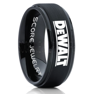 Dewalt Tool Ring, Dewalt Ring, Dewalt Wedding Band, Mens Wedding Ring, His Wedding Band