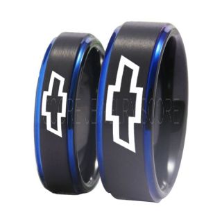 Chevrolet Rings, Black Chevy Rings, Black Bowtie Rings, Black Chevy Bowtie Rings, Black Chevy Wedding Rings, Black Chevy Wedding Bands, Black Chevrolet Wedding Rings, Chevrolet Wedding Bands, Black Rings, Black Wedding Rings
