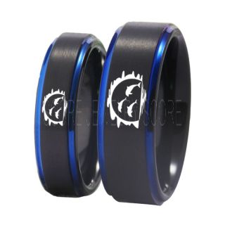 Dolphins Ring, Dolphin Heart Ring, Dolphin Wedding Ring, Dolphin Wedding Band, Marine Life Ring, Bottlenose Dolphins Ring, Black Tungsten Ring, Black Wedding Band, Ocean Life Wedding Band