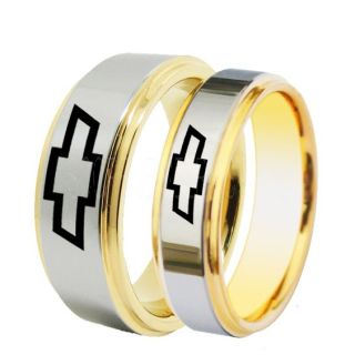Chevrolet Rings, Silver Chevy Rings, Silver Bowtie Rings, Silver Chevy Bowtie Rings, Silver Chevy Wedding Rings, Silver Chevy Wedding Bands, Silver Chevrolet Wedding Rings, Chevrolet Wedding Bands, Silver Rings, Silver Wedding Rings