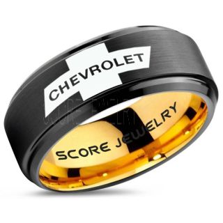 Chevrolet Ring, Chevy Ring, Bowtie Ring, Chevy Bowtie Ring, Chevy Wedding Ring, Chevy Wedding Band, Chevrolet Wedding Ring, Chevrolet Wedding Band
