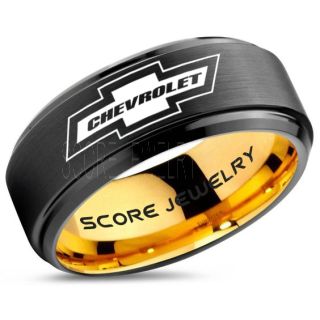 Chevrolet Ring, Chevy Ring, Bowtie Ring, Chevy Bowtie Ring, Chevy Wedding Ring, Chevy Wedding Band, Chevrolet Wedding Ring, Chevrolet Wedding Band