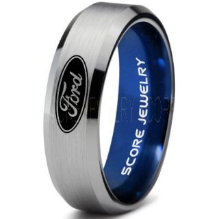 Ford Ring, Ford Jewelry, Shelby Ring, Mustang Ring, Ford Mustang Ring, Ford Ring Mustang Jewelry, Tungsten Ring, Tungsten Wedding Band