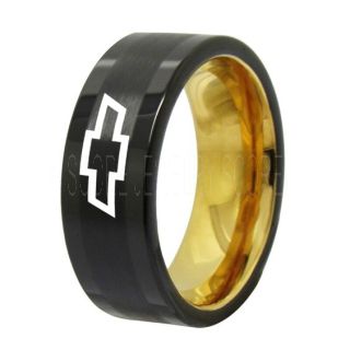 Chevrolet Ring, Chevy Ring, Bowtie Ring, Chevy Bowtie Ring, Chevy Wedding Ring, Chevy Wedding Band, Chevrolet Wedding Ring, Chevrolet Wedding Band
