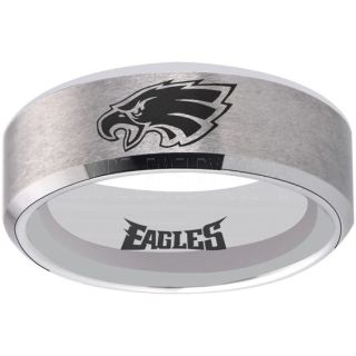 Eagles Ring, Eagles Wedding Ring, Eagles Wedding Band, Football Wedding Band, Football Jewelry