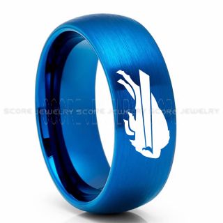 Bills Ring, Bills Wedding Ring, Bills Wedding Band, Football Wedding Band, Football Jewelry