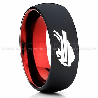 Bills Ring, Bills Wedding Ring, Bills Wedding Band, Football Wedding Band, Football Jewelry
