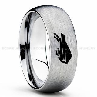 Bills Ring, Bills Wedding Ring, Bills Wedding Band, Football Wedding Band, Football Jewelry