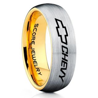 Chevrolet Ring, Chevy Ring, Bowtie Ring, Chevy Bowtie Ring, Chevy Wedding Ring, Chevy Wedding Band, Chevrolet Wedding Ring, Chevrolet Wedding Band