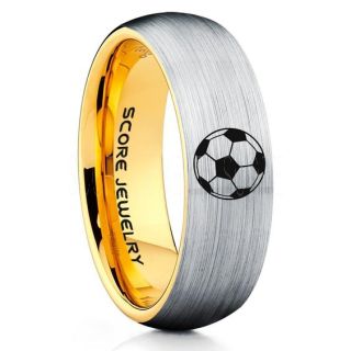 Soccer Ring, Soccer Ball Pattern Ring, Football Ring, Silver Tungsten Ring, Silver Ring, Silver Wedding Band, Silver Wedding Ring, Soccer Ball Ring, Silver Tungsten Band