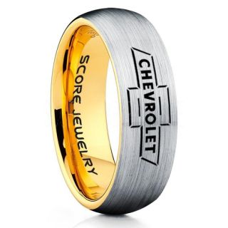 Chevrolet Ring, Chevy Ring, Bowtie Ring, Chevy Bowtie Ring, Chevy Wedding Ring, Chevy Wedding Band, Chevrolet Wedding Ring, Chevrolet Wedding Band