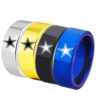 Texas Ring, Texas Football Ring, Dallas Ring, Football Ring, Blue Tungsten Ring, Blue Tungsten Wedding Ring, Blue Wedding Ring, Dallas Football Ring, Dallas Football Wedding Ring