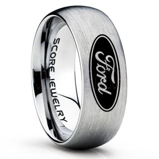 Ford Ring, Ford Jewelry, Shelby Ring, Mustang Ring, Ford Mustang Ring, Ford Ring Mustang Jewelry, Tungsten Ring, Tungsten Wedding Band