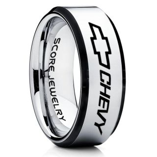 Chevrolet Ring, Chevy Ring, Bowtie Ring, Chevy Bowtie Ring, Chevy Wedding Ring, Chevy Wedding Band, Chevrolet Wedding Ring, Chevrolet Wedding Band