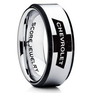 Chevrolet Ring, Chevy Ring, Bowtie Ring, Chevy Bowtie Ring, Chevy Wedding Ring, Chevy Wedding Band, Chevrolet Wedding Ring, Chevrolet Wedding Band