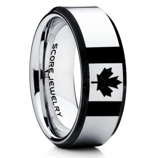Flag of Canada Ring, Canada Flag Ring, Canadian Flag Ring, Canada Jewelry, Canada Soccer Ring, Maple Leaf Ring, Leafs Jewelry, Canada Football Ring, Canadiana Jewelry