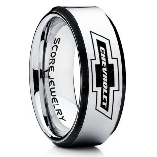 Chevrolet Ring, Chevy Ring, Bowtie Ring, Chevy Bowtie Ring, Chevy Wedding Ring, Chevy Wedding Band, Chevrolet Wedding Ring, Chevrolet Wedding Band