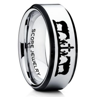 Cowboy Ring, Cowboys Ring, Praying Cowboys Ring, Cowboy and Cowgirl Ring, Cowboys Wedding Ring, Western Ring, Western Cowboys Ring