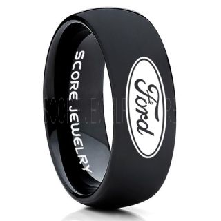 Ford Ring, Ford Jewelry, Shelby Ring, Mustang Ring, Ford Mustang Ring, Ford Ring Mustang Jewelry, Tungsten Ring, Tungsten Wedding Band