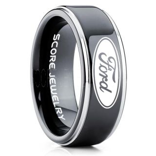 Ford Ring, Ford Jewelry, Shelby Ring, Mustang Ring, Ford Mustang Ring, Ford Ring Mustang Jewelry, Tungsten Ring, Tungsten Wedding Band