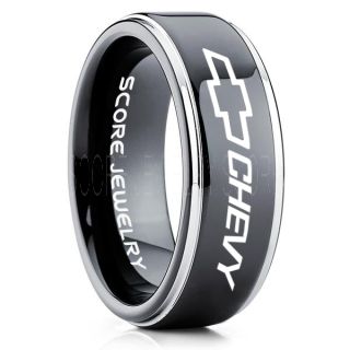 Chevrolet Ring, Chevy Ring, Bowtie Ring, Chevy Bowtie Ring, Chevy Wedding Ring, Chevy Wedding Band, Chevrolet Wedding Ring, Chevrolet Wedding Band