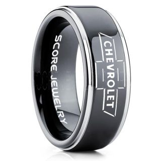 Chevrolet Ring, Chevy Ring, Bowtie Ring, Chevy Bowtie Ring, Chevy Wedding Ring, Chevy Wedding Band, Chevrolet Wedding Ring, Chevrolet Wedding Band