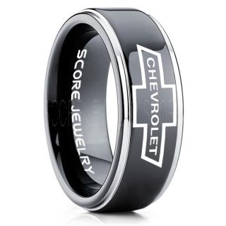 Chevrolet Ring, Chevy Ring, Bowtie Ring, Chevy Bowtie Ring, Chevy Wedding Ring, Chevy Wedding Band, Chevrolet Wedding Ring, Chevrolet Wedding Band