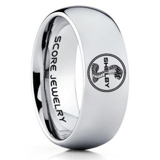 Shelby Mustang Ring, Ford Shelby Ring, Shelby Ring, Mustang Ring, Ford Mustang Ring, Ford Ring Mustang Jewelry, Tungsten Ring, Tungsten Wedding Band