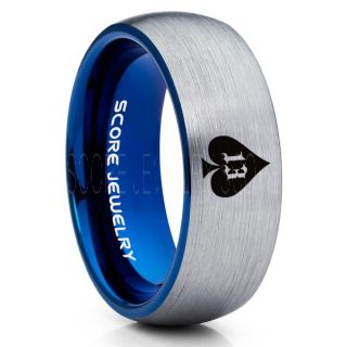 Ace of Spades Ring, 13 of Spades Ring, Number 13 Lucky Ring, Number 13 Ring, Poker Ring, Blackjack Ring, Casino Ring, Joker Ring, Joker Card Suit Ring, Poker Wedding Ring, Silver Poker Ring, Card Suit Wedding Band