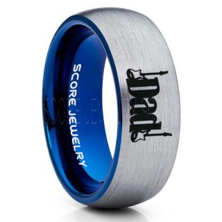Guitar Ring, Dad Ring, Father Ring, Fathers Ring, Guitar Player Ring, Music Ring, Guitar Jewelry, Silver Tungsten Ring, Silver Ring, Silver Wedding Band, Silver Wedding Ring, Silver Tungsten Band