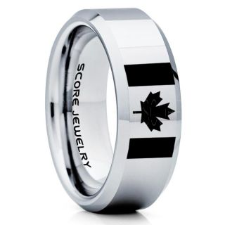 Flag of Canada Ring, Canada Flag Ring, Canadian Flag Ring, Canada Jewelry, Canada Soccer Ring, Maple Leaf Ring, Leafs Jewelry, Canada Football Ring, Canadiana Jewelry