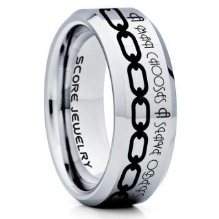 Bioshock Ring, Bioshock Jewelry, Bioshock Wedding Ring, A Man Chooses A Slave Obeys Ring, A Man Chooses A Slave Obeys, Gamer Ring, Gamer Jewelry