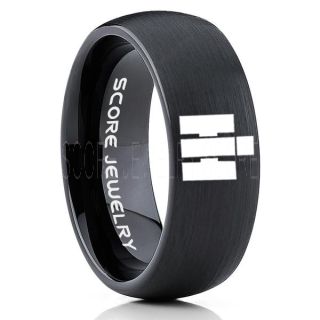 International Harvester Ring, Farmer Ring, Agriculture Ring, Construction Machinery Ring, International Harvester Jewelry, International Harvester Machinery Ring, Farmer Tungsten Wedding Ring