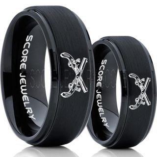 Revolver Rings, 2 Piece Couple Set Vintage Revolver Rings, Military Rings, Handgun Rings, Gun Rings, Antique Revolver Rings, Antique Revolver Jewelry, Black Tungsten Rings
