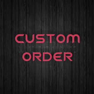 Custom Order for GinaH
