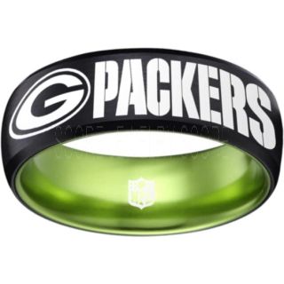 Packers Ring, Packers Wedding Ring, Packers Wedding Band, Football Wedding Band, Football Jewelry