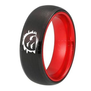 Dolphins Ring, Dolphin Heart Ring, Dolphin Wedding Ring, Dolphin Wedding Band, Marine Life Ring, Bottlenose Dolphins Ring, Black Tungsten Ring, Black Wedding Band, Ocean Life Wedding Band