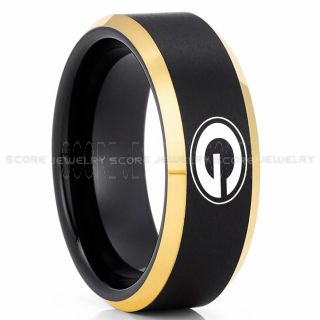 Packers Ring, Packers Wedding Ring, Packers Wedding Band, Football Wedding Band, Football Jewelry