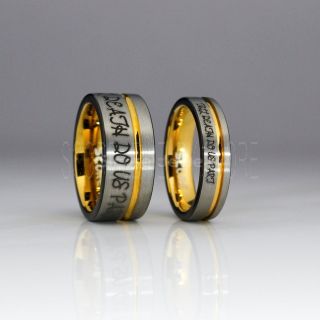 Silver Tungsten Rings, Silver Tungsten Wedding Bands, 2 Piece Couple Set Silver Wedding Bands Till Death Do Us Part, Silver Wedding Rings, Silver Tungsten Wedding Rings
