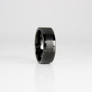 Black Tungsten Ring, Classic 8mm Black Tungsten Wedding Band, Black Wedding Band, Black Wedding Ring, Black Tungsten Wedding Ring