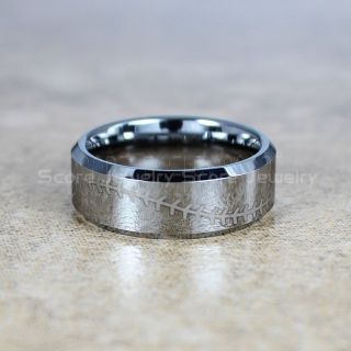 Baseball Ring, Baseball Wedding Ring, Baseball Stitch Pattern Ring, Silver Tungsten Ring, Silver Ring, Silver Wedding Band, Silver Wedding Ring, Baseball Stitch Ring, Silver Tungsten Band