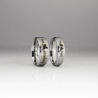 Cowboy and Angel Rings, Cowboys Rings, Angel Ring, 2 Piece Couple Set Cowboy and Cowgirl Ring, Cowboys Wedding Ring, Western Ring, Western Cowboys Ring