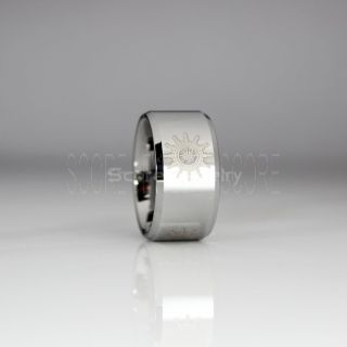 Nautical Ring, Ship Wheel Ring, Anchor Ring, Silver Anchor Ring, Silver Tungsten Ring, Silver Nautical Ring, Ship Wheel Anchor Silver Wedding Band, Silver Ship Wheel Anchor Tungsten Ring