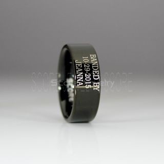 Duck Band Ring, Banded Together Ring, Classic Tungsten Ring, Tungsten Wedding Band, Banded Together Wedding Band, Black Wedding Ring, Tungsten Wedding Ring